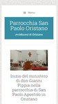 Mobile Screenshot of parrocchiasanpaoloristano.it